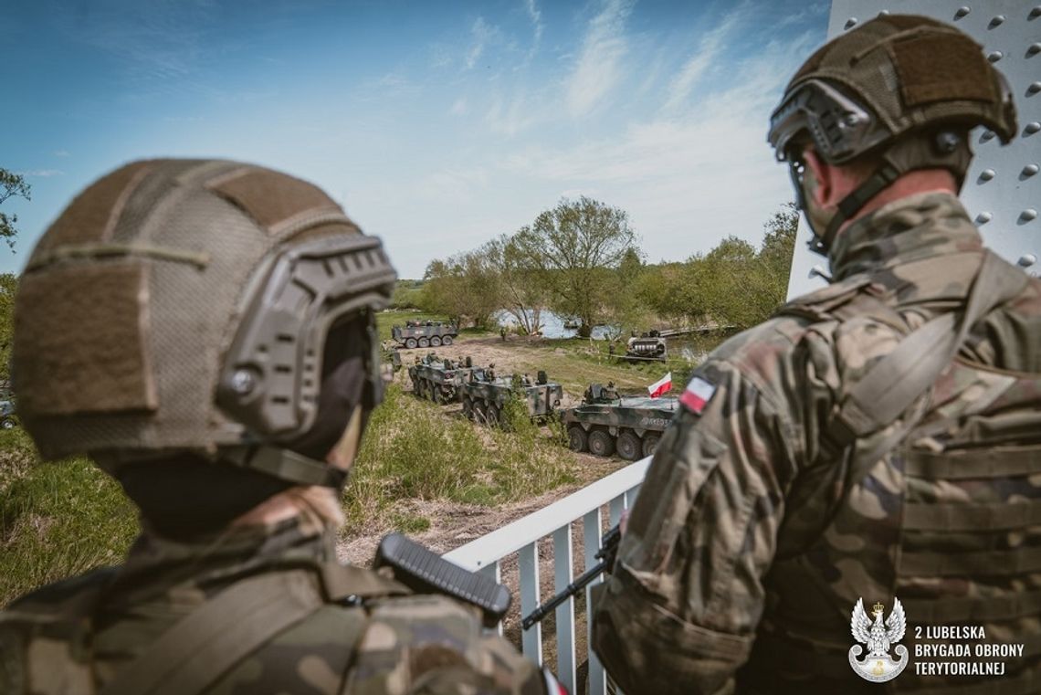 Lubelskie. ANAKONDA-23 - terytorialsi ćwiczyli na rzece Wieprz [ZDJECIA]