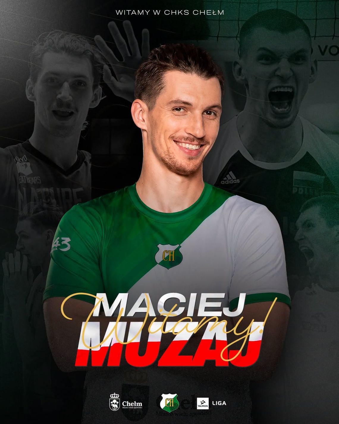 Maciej Muzaj w ChKS-ie Chełm. Kolejny transfer sfinalizowany Maciej Muzaj