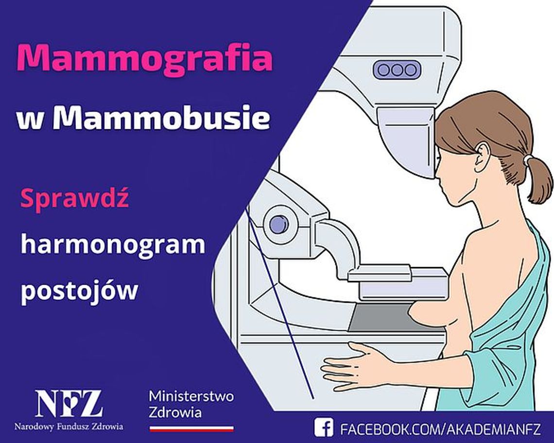 Mammobus przyjedzie do Krasnegostawu. Wykonaj bezpłatne prześwietlenie