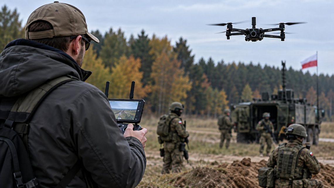 Masz dron i potrafisz nim latać? MON chce cywilów w Dron Legionie Masz dron i potrafisz nim latać? MON chce cywilów w Dron Legionie