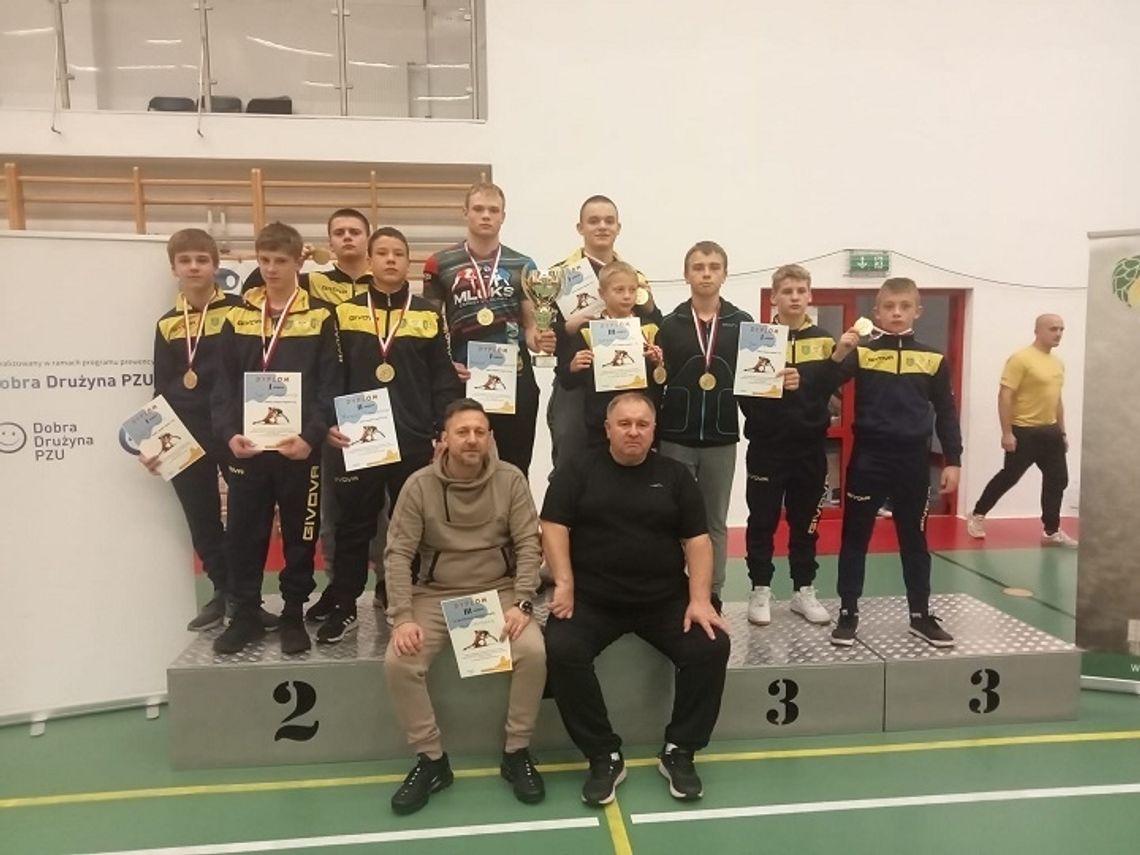 Medalowa passa włodawskich zapaśników nieustannie trwa