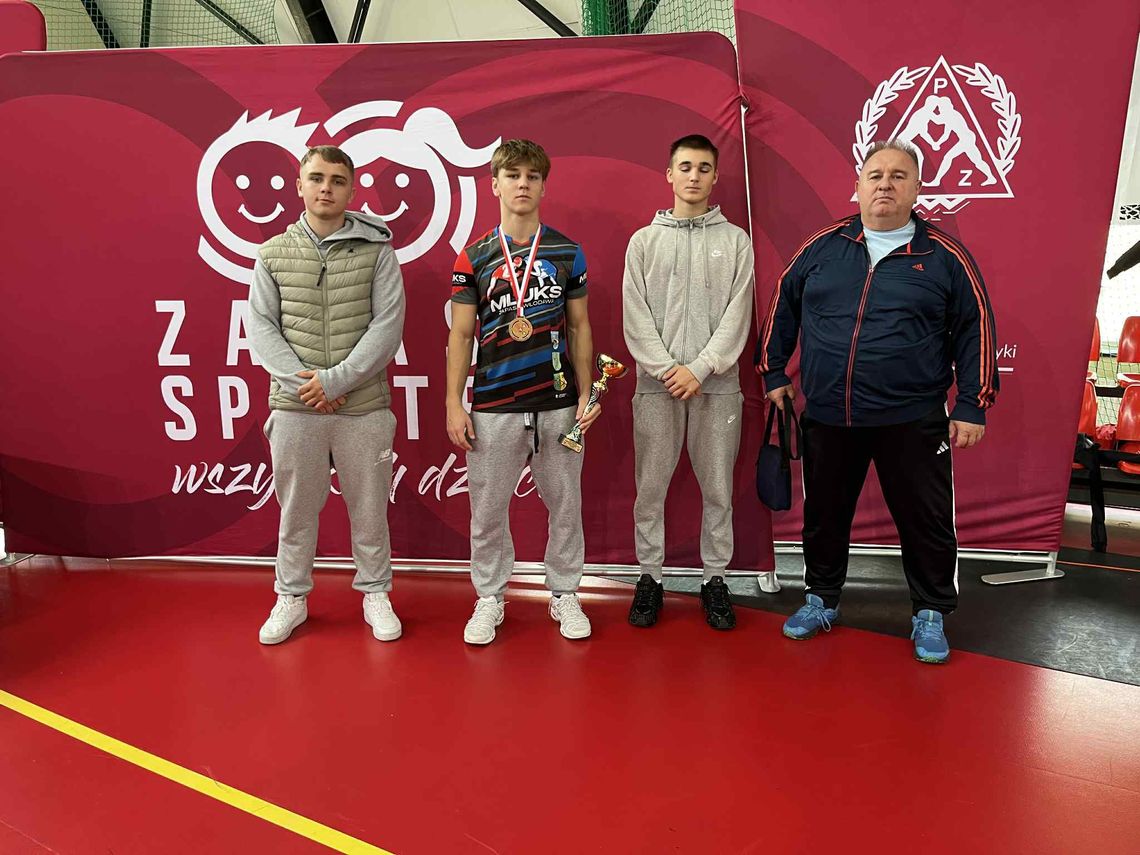 Medalowy występ zapaśników MLUKS-u Włodawa