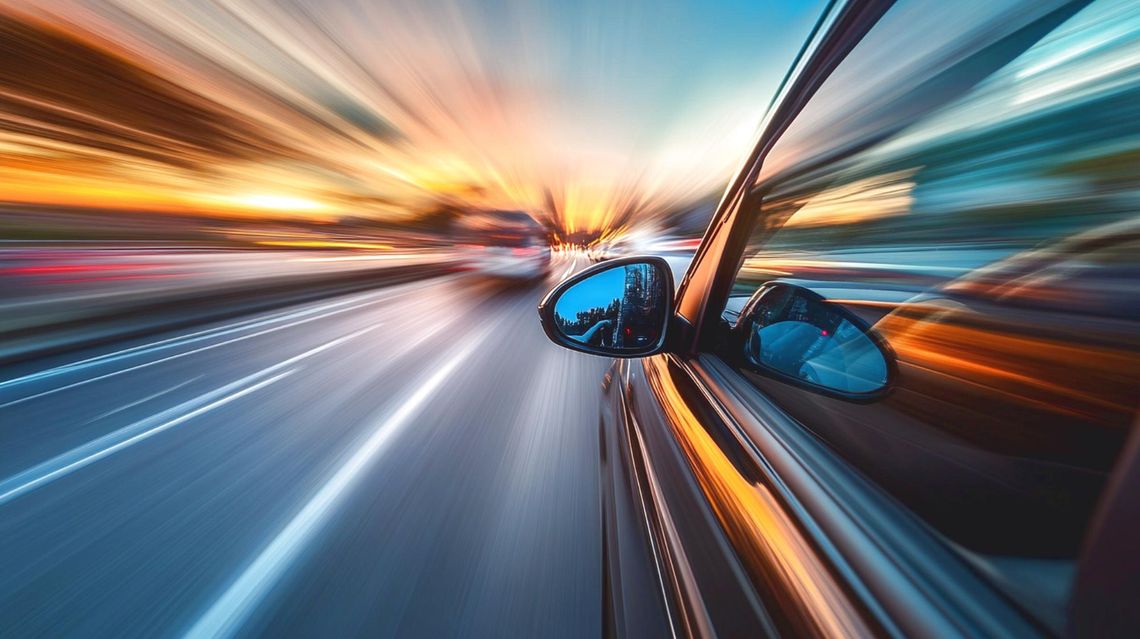 Mercedesem 114 km/h. Słony mandat i utrata prawa jazdy Mercedesem 114 km/h. Słony mandat i utrata prawa jazdy