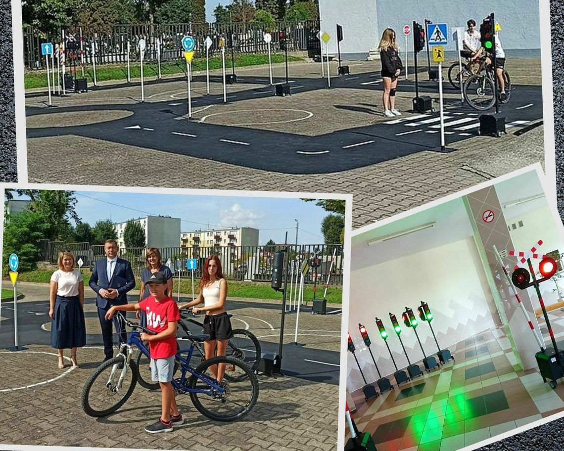 Krasnystaw. Podstawówki dostały mobilne miasteczka do szkolenia młodych cyklistów