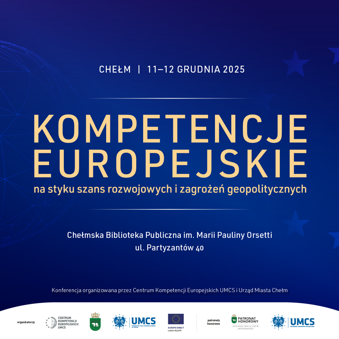 Międzynarodowa debata w chełmskiej bibliotece. UMCS inauguruje Centrum Kompetencji Europejskich w Chełmie