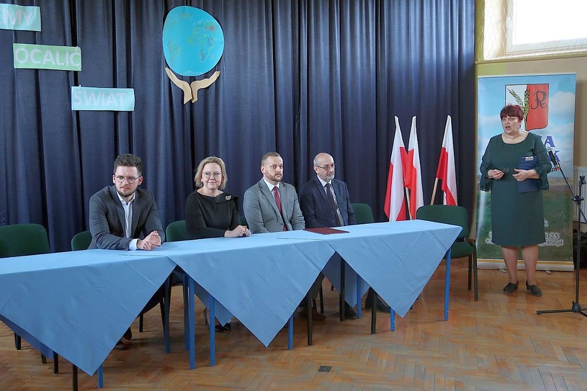 Minister klimatu i środowiska Anna Moskwa gościła w Rudniku