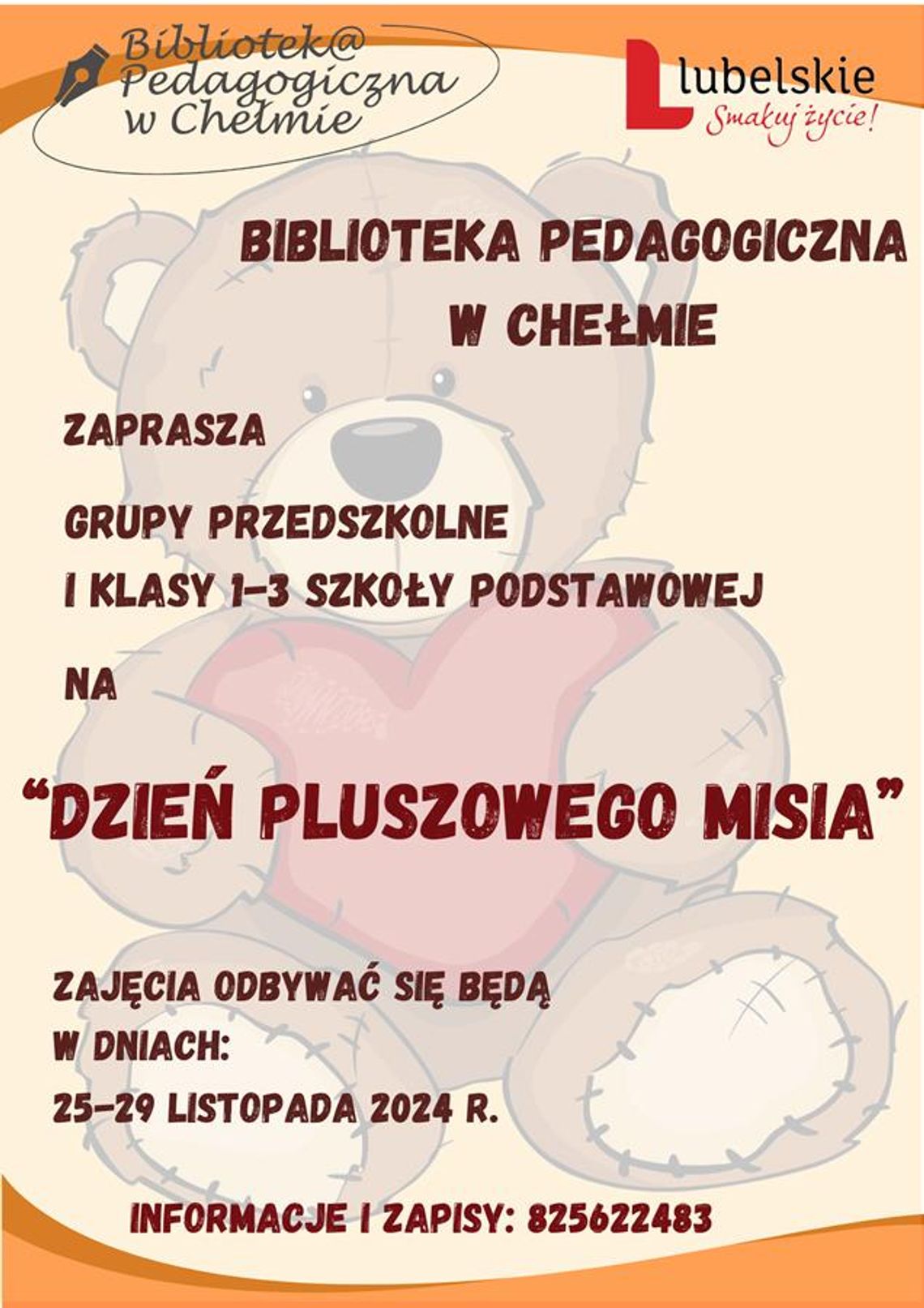 Misie opanują Bibliotekę Pedagogiczną w Chełmie