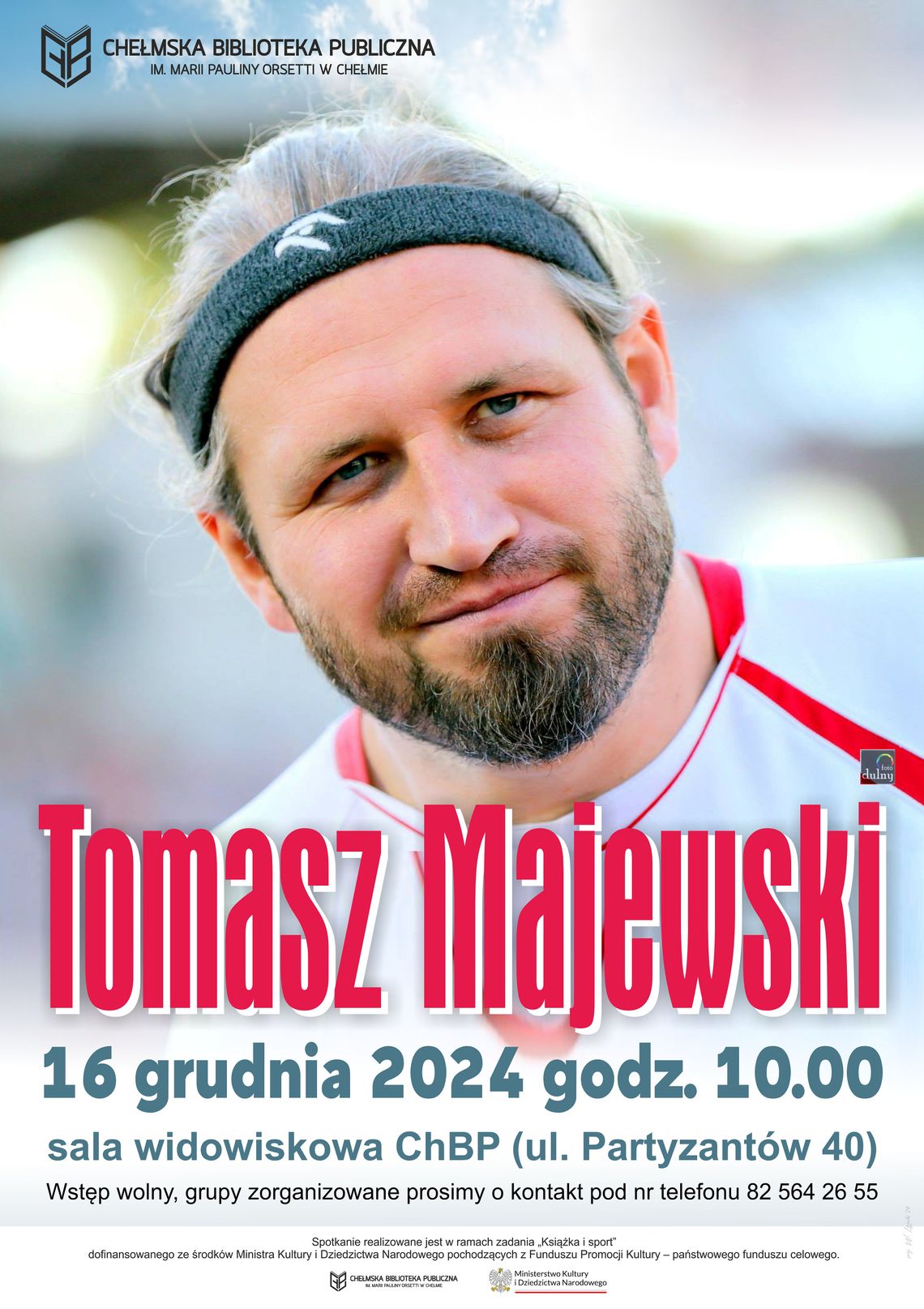 Mistrz olimpijski w Chełmie – spotkanie z Tomaszem Majewskim Mistrz olimpijski w Chełmie – spotkanie z Tomaszem Majewskim