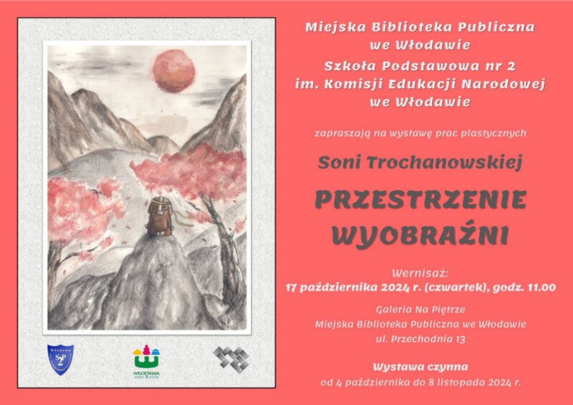 Młoda artystka pokaże swoje prace w Miejskiej Bibliotece Publicznej we Włodawie