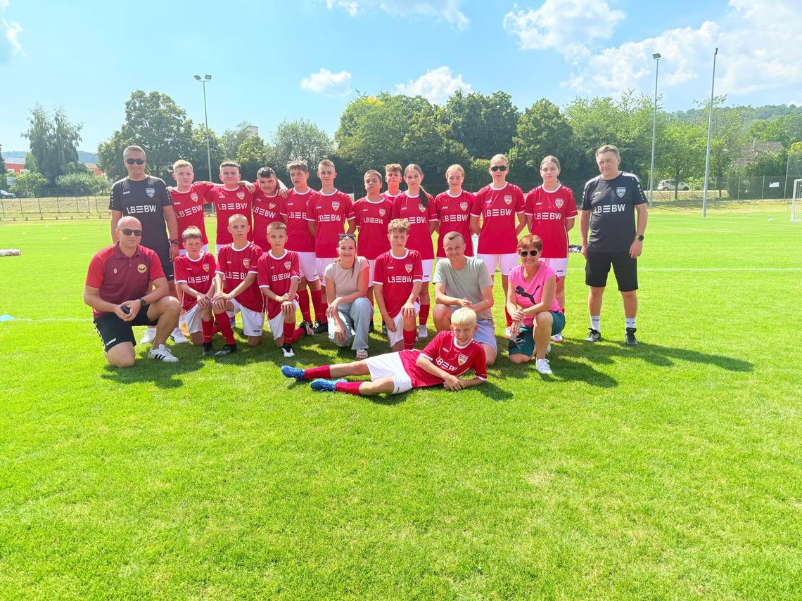 Młodzi piłkarze z Hańska i Urszulina na sportowym obozie w Niemczech