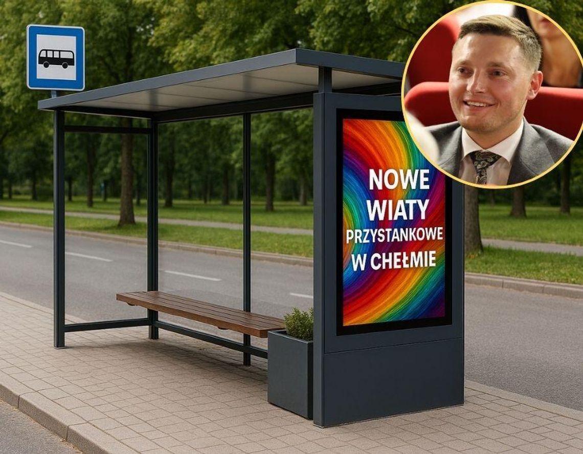 Modernizacja wiat przystankowych w Chełmie