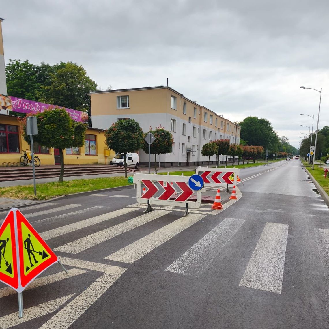 MPGK Chełm kontynuuje prace drogowe – nowe oznakowanie na ulicach centrum