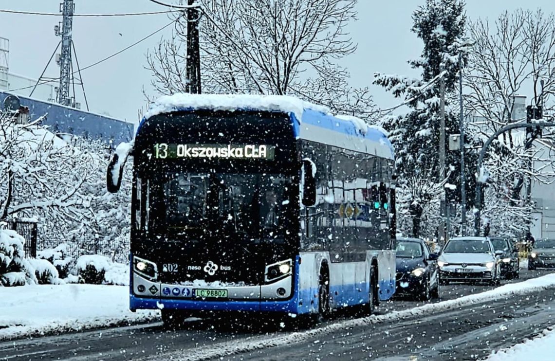 Chełm. Mróz zatrzymał autobusy. CLA przyznaje: odwołane kursy i awarie wodorowców