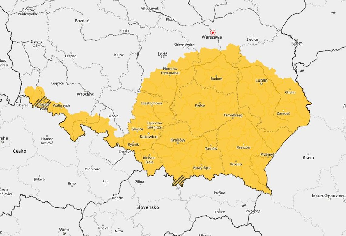 Mroźna noc w Chełmie i Krasnymstawie. Minusowa temperatura będzie dwucyfrowa