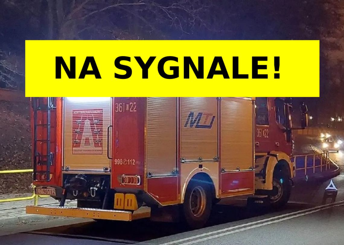 Na sygnale. Wypadek na skrzyżowaniu. Siano płonęło dwa razy...