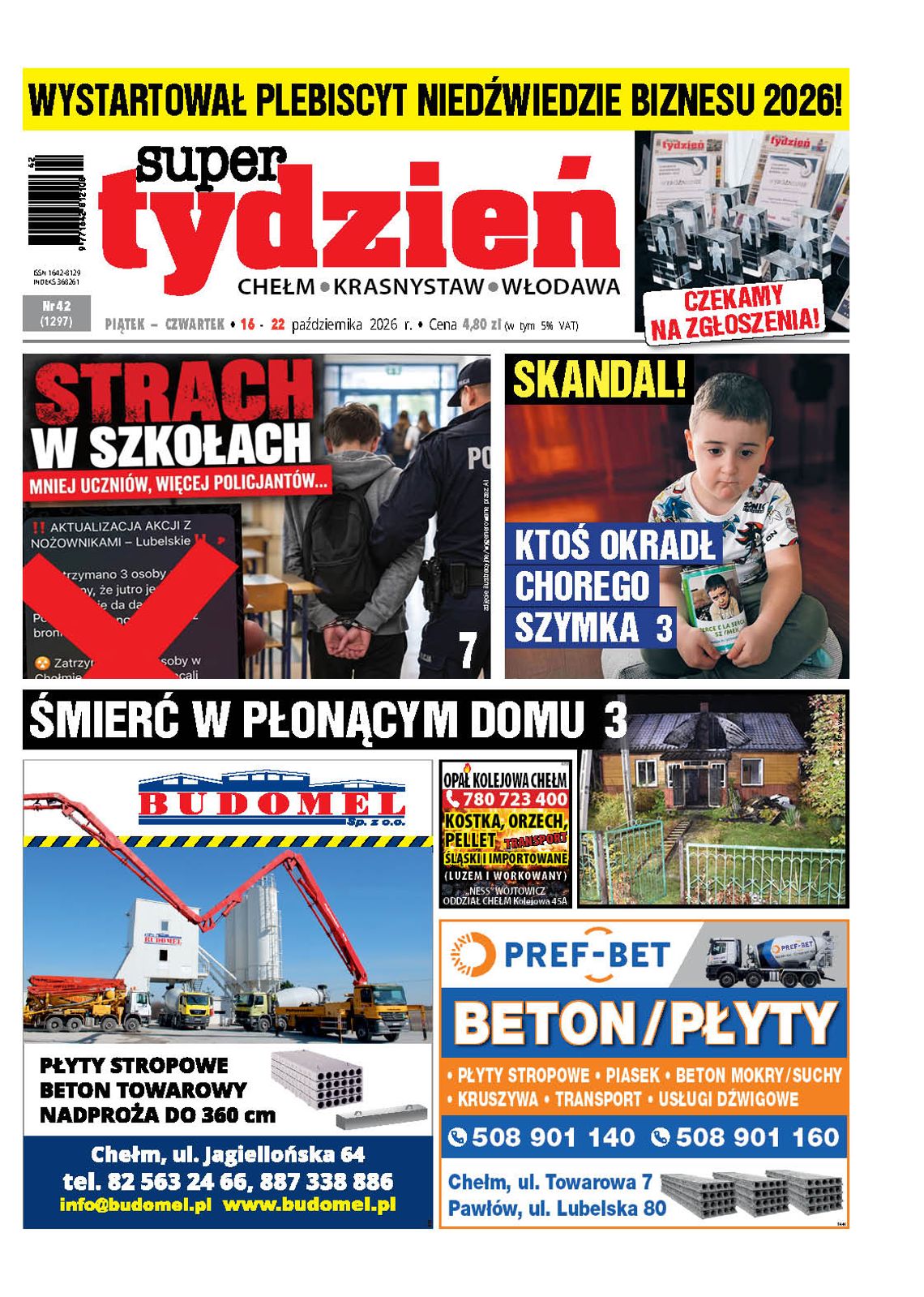 Najnowszy numer Super Tygodnia! Najważniejsze informacje! (16 października 2026)