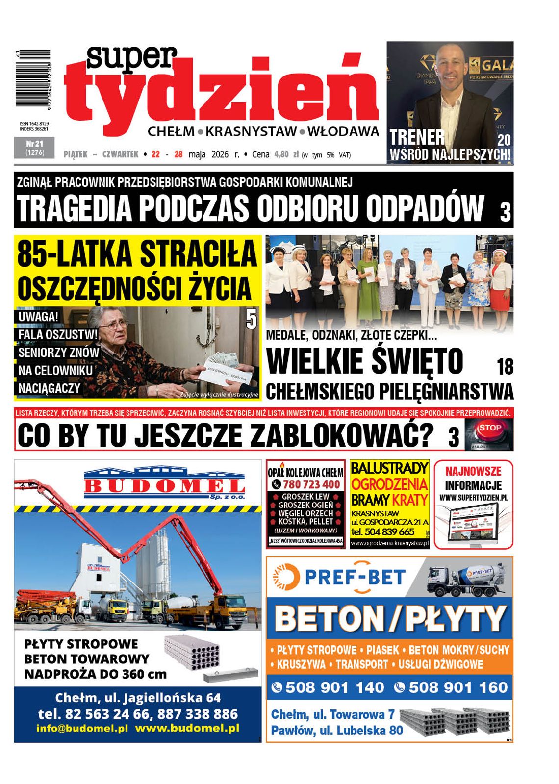 Najnowszy numer Super Tygodnia! Najważniejsze informacje! (22 maja 2026) Najnowszy numer Super Tygodnia! Najważniejsze informacje! (22 maja 2026)