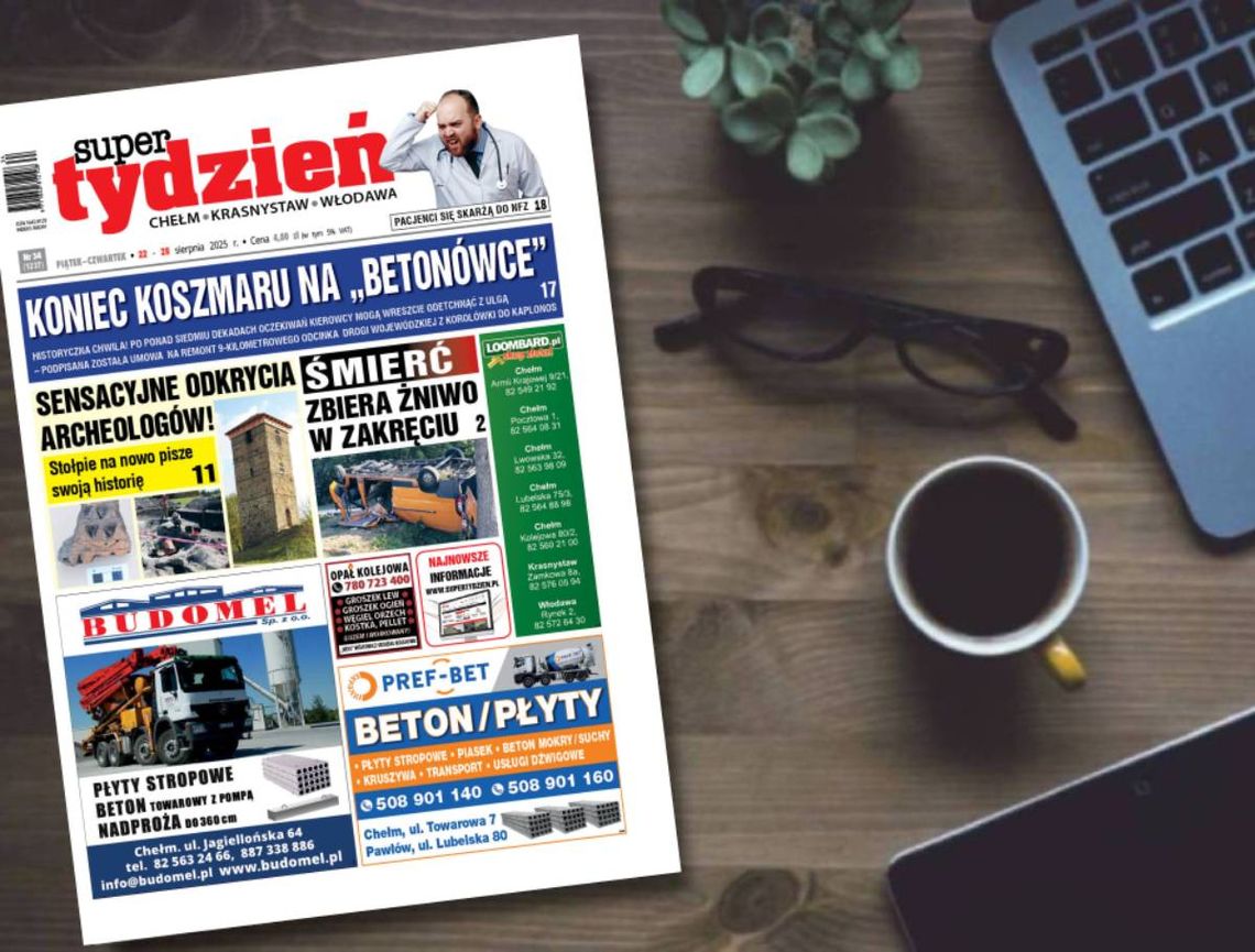 Najnowszy numer Super Tygodnia! Najważniejsze informacje! (22-08-2025)