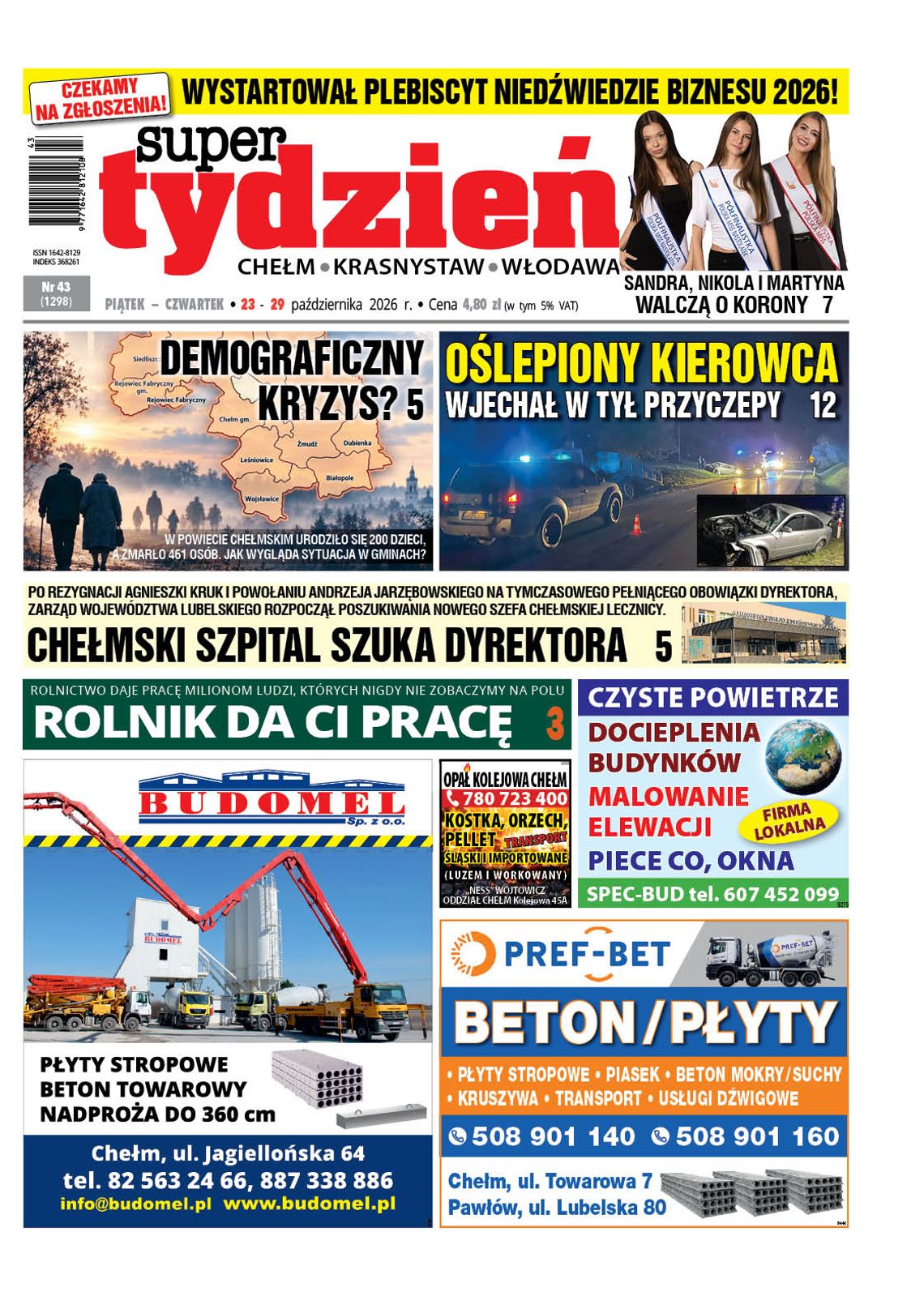 Najnowszy numer Super Tygodnia! Najważniejsze informacje! (23 października 2026)