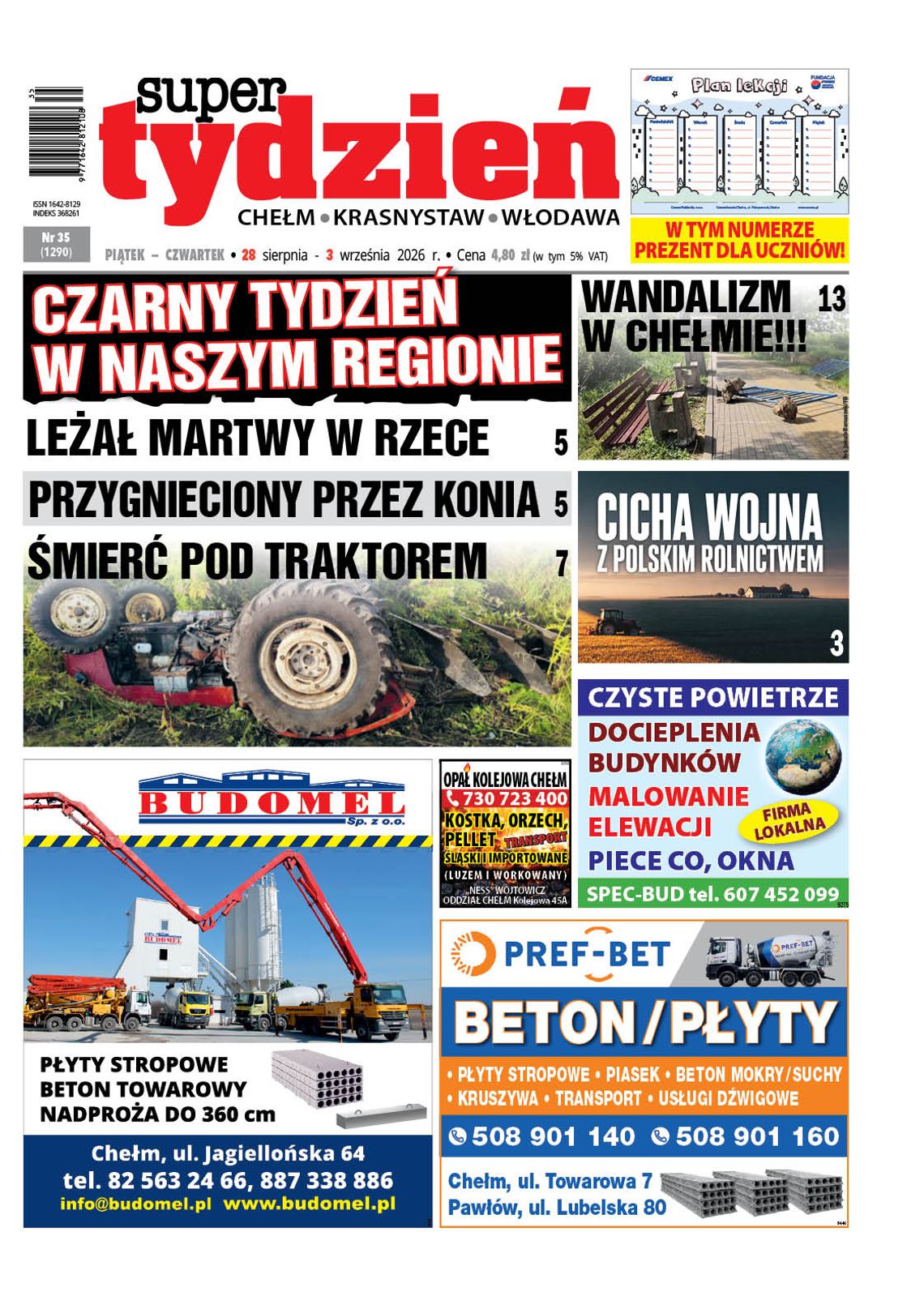 Najnowszy numer Super Tygodnia! Najważniejsze informacje! (28 sierpnia 2026)