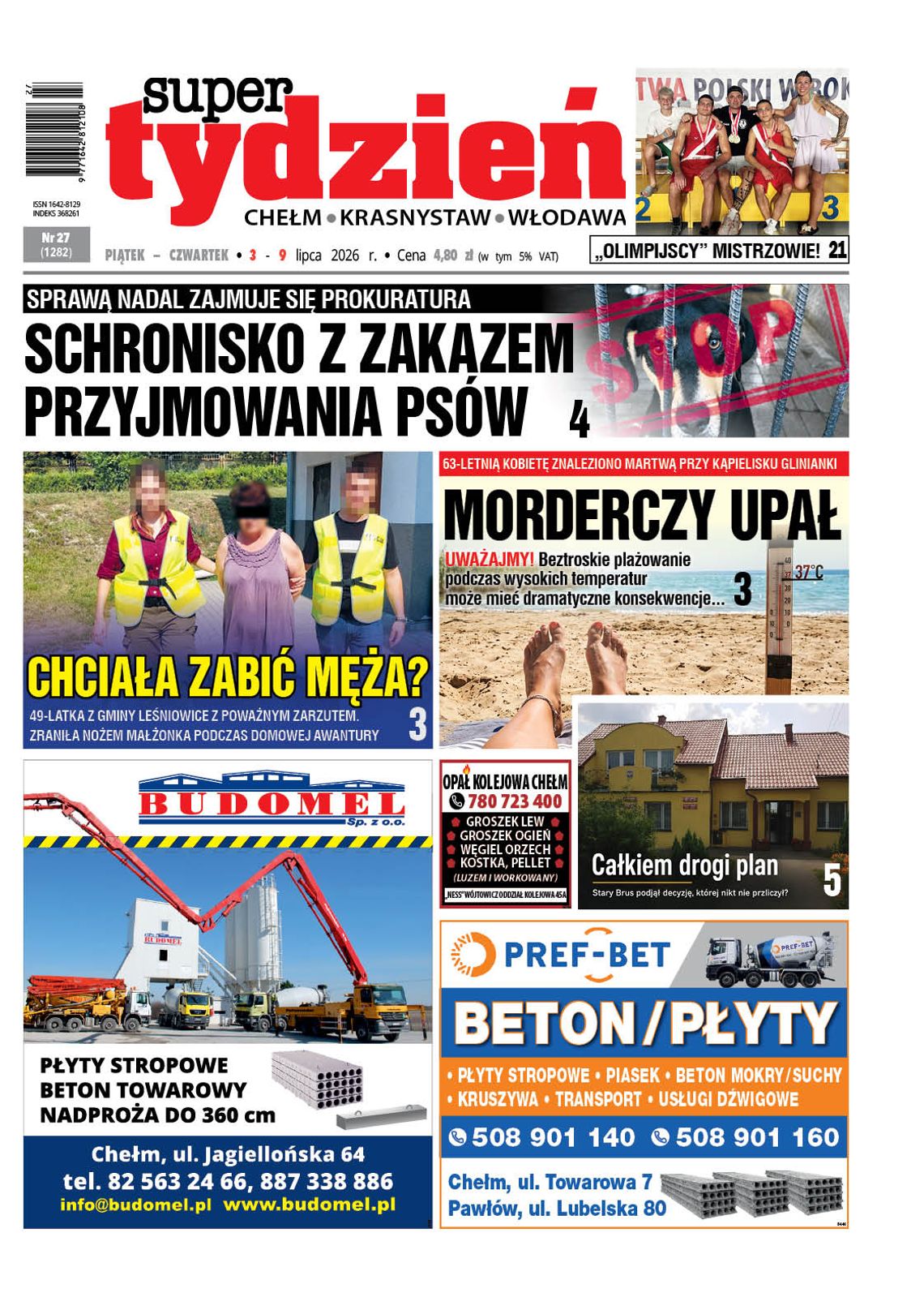 Najnowszy numer Super Tygodnia! Najważniejsze informacje! (3 lipca 2026) Najnowszy numer Super Tygodnia! Najważniejsze informacje! (3 lipca 2026)