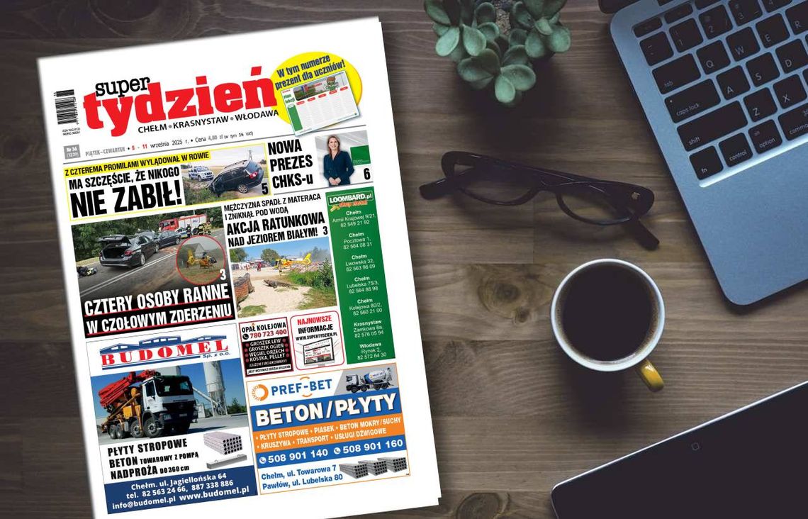 Najnowszy numer Super Tygodnia! Najważniejsze informacje! (5-09-2025) Najnowszy numer Super Tygodnia! Najważniejsze informacje! (5-09-2025)