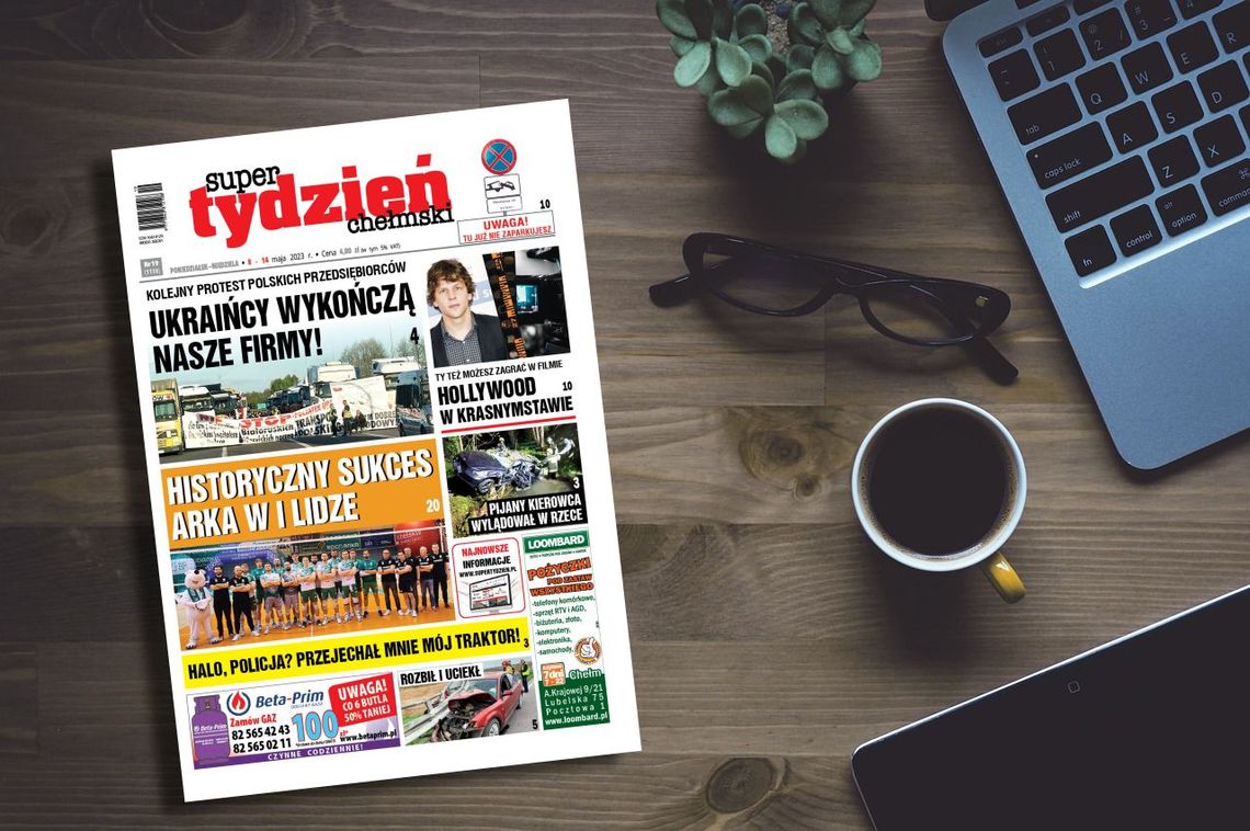 Najnowszy numer Super Tygodnia z 8 maja już w sprzedaży! Najnowszy numer Super Tygodnia z 8 maja już w sprzedaży!