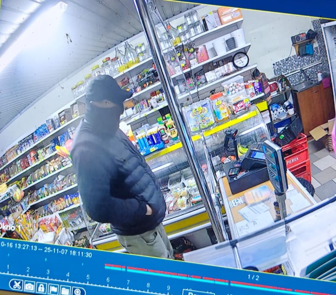 W dwóch sklepach w gminie Drelów doszło do napadów. Zamaskowany sprawca zaatakował ekspedientki gazem pieprzowym i ukradł pieniądze z kasy.