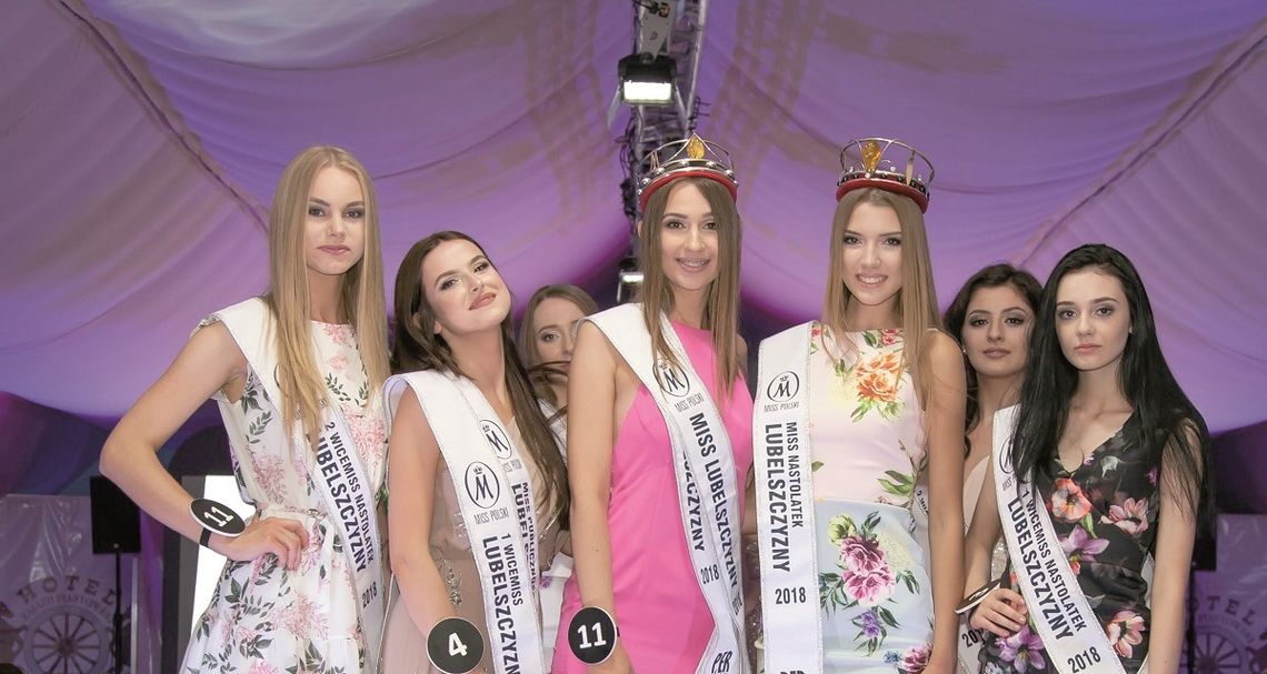 Nasze piękności na szczycie Miss Lubelszczyzny 2018