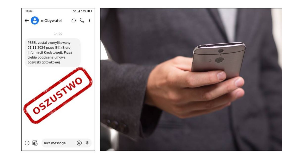 Nie chcesz kredytu, a piszą, że BIK zweryfikował twój PESEL? UWAŻAJ na takie sms-y!