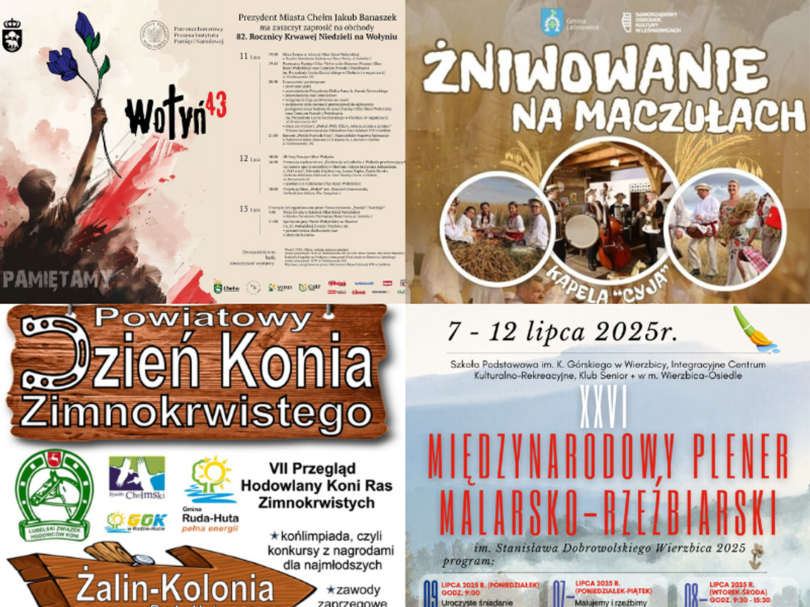 NIE PRZEGAP [11- 13 lipca] KONCERY, PLENERY, SZTUKA