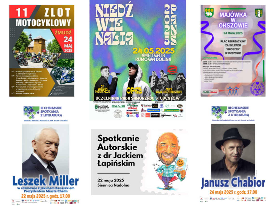 NIE PRZEGAP [22-25 maja] WYSTAWY, SPOTKANIA, KONCERTY