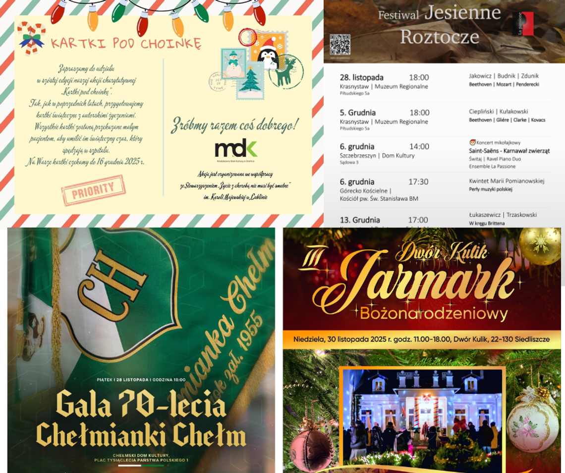 NIE PRZEGAP [28-30 listopada] UROCZYSTOŚCI, SPORT, MAGIA ŚWIĄT