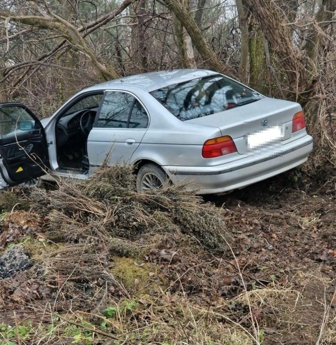 Ucieczkę przed policją zakończył w zaroślach. Dlaczego nie zatrzymał się do kontroli?