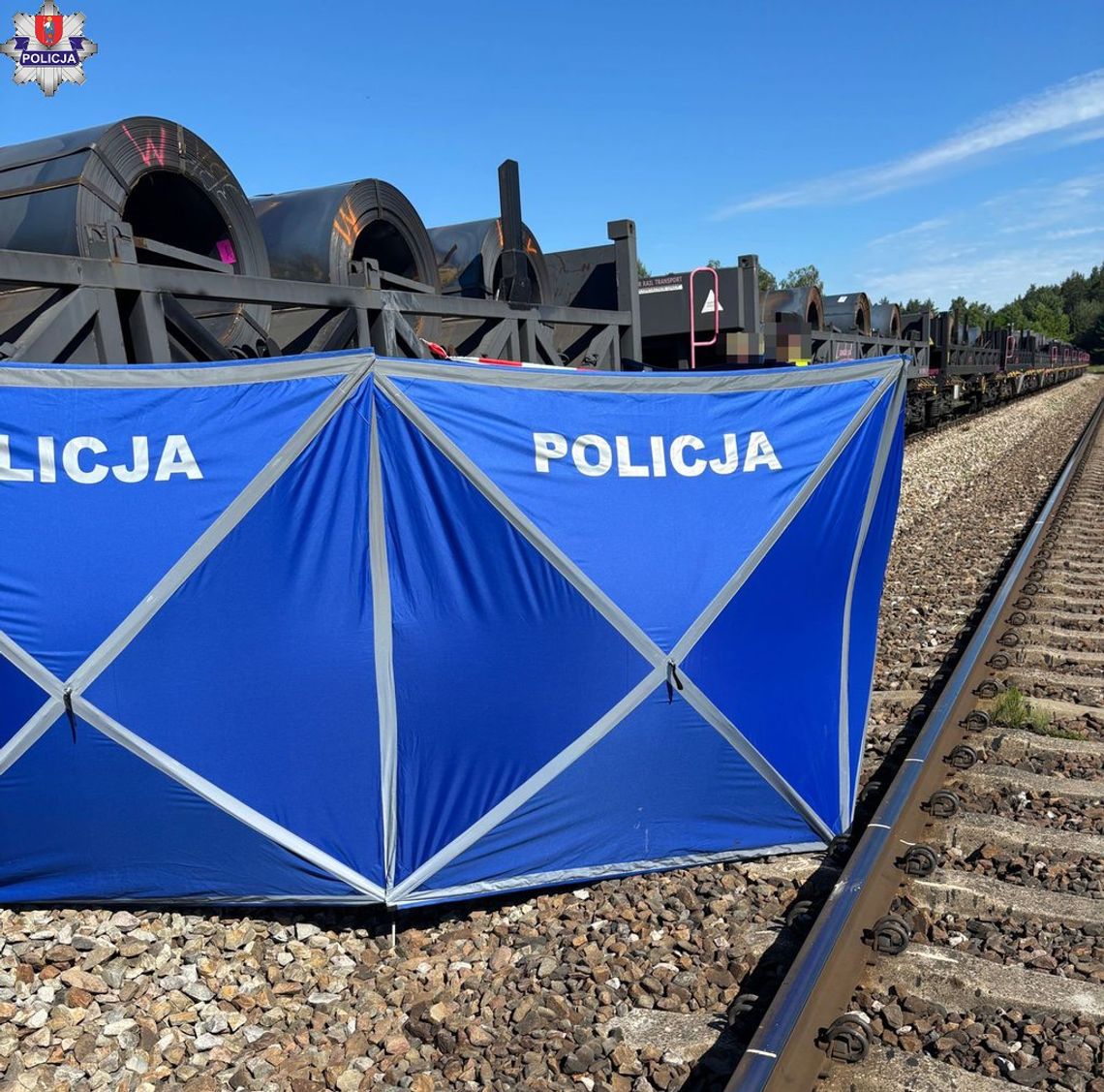 Tragiczny wypadek na torowisku w Rudce koło Zwierzyńca.