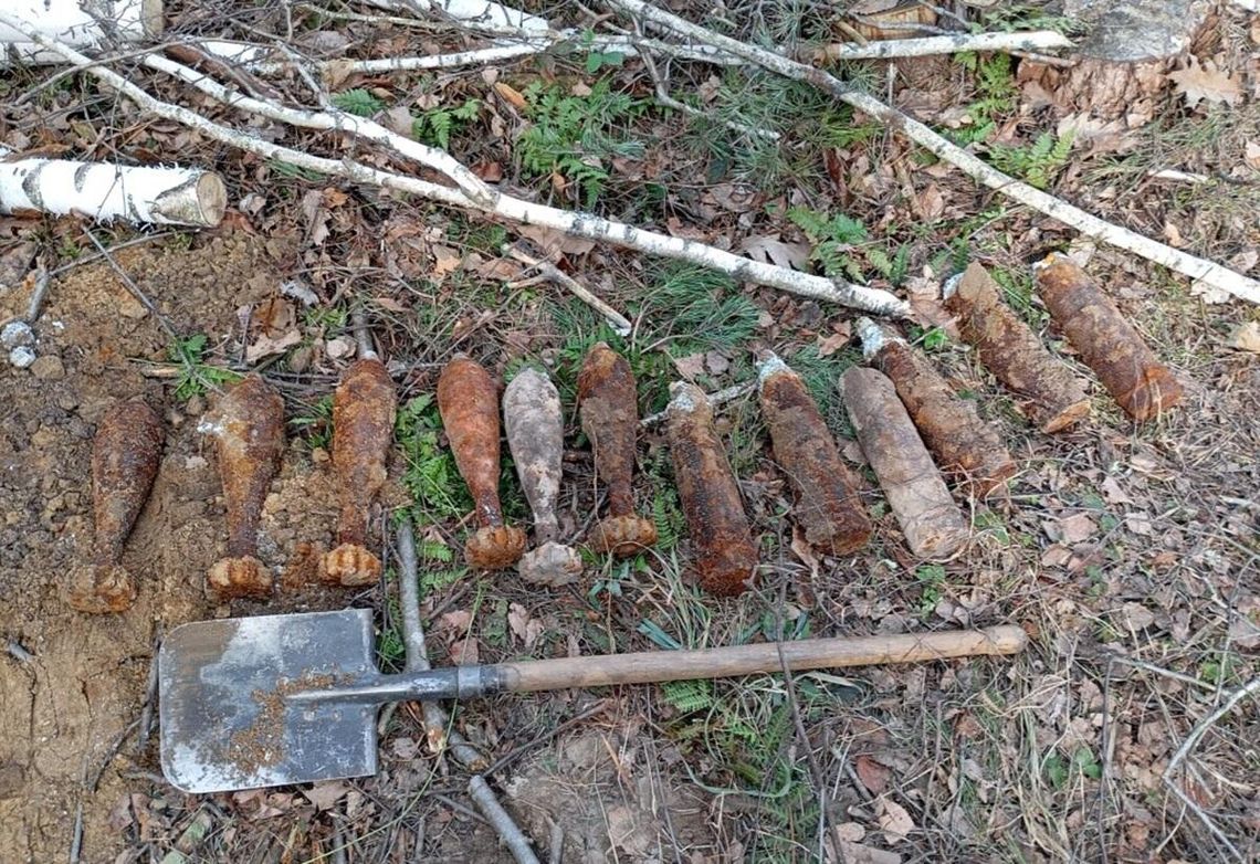 Niebezpieczne znalezisko we Włodawie. Odkrywcy natrafili na niewybuchy