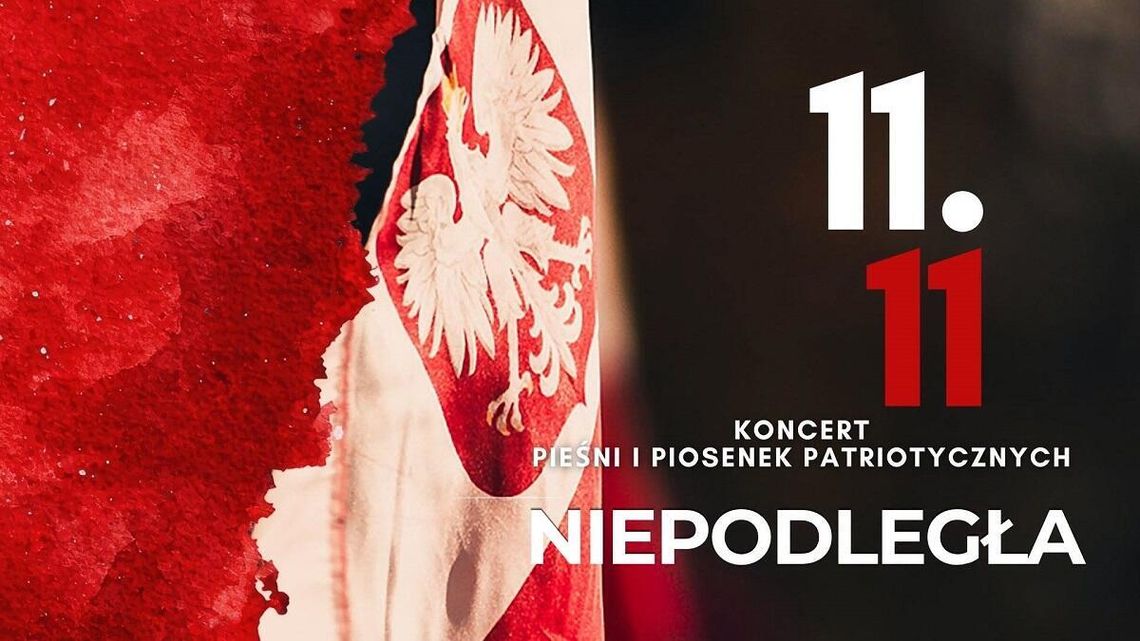 Chełm. Koncert „Niepodległa” w Chełmskim Domu Kultury Chełmski Dom Kultury zaprasza na koncert „Niepodległa” 11 listopada.