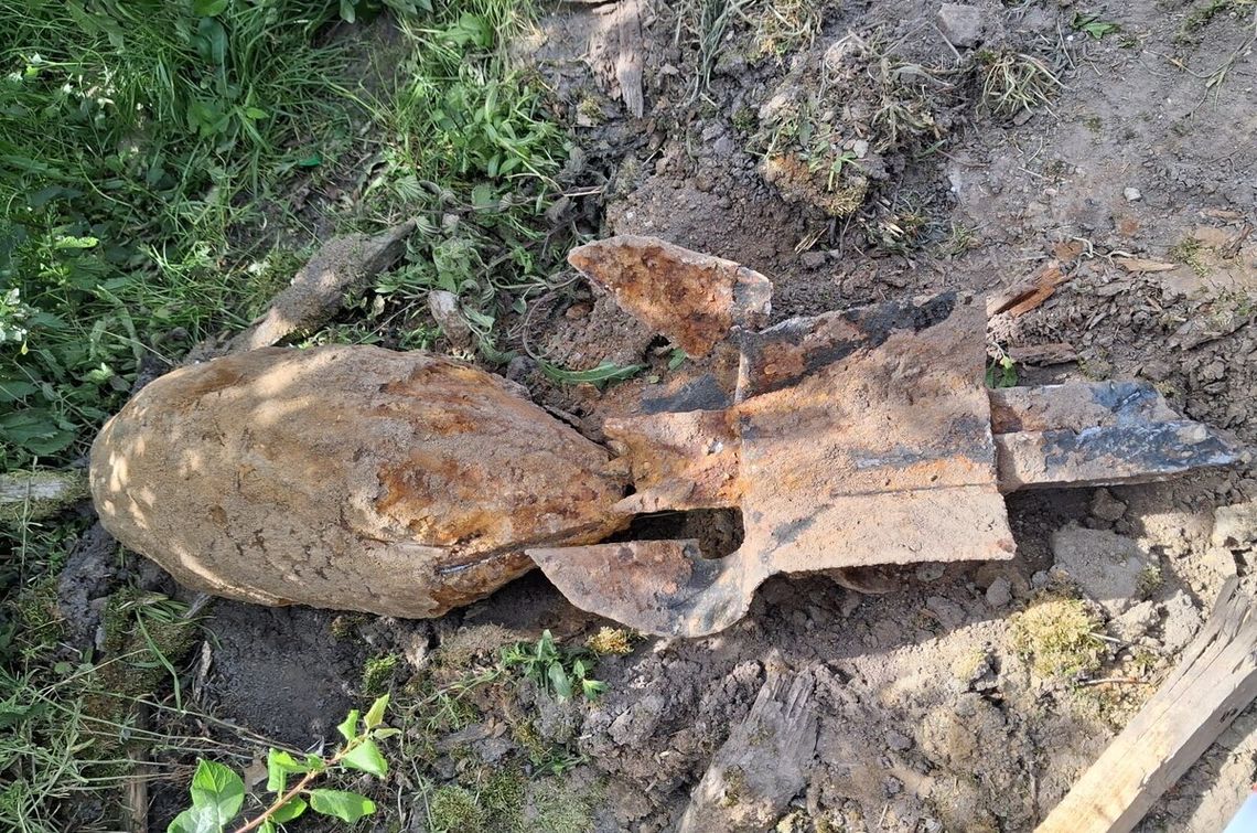 Niewybuch podczas prac ziemnych. Policja apeluje o ostrożność