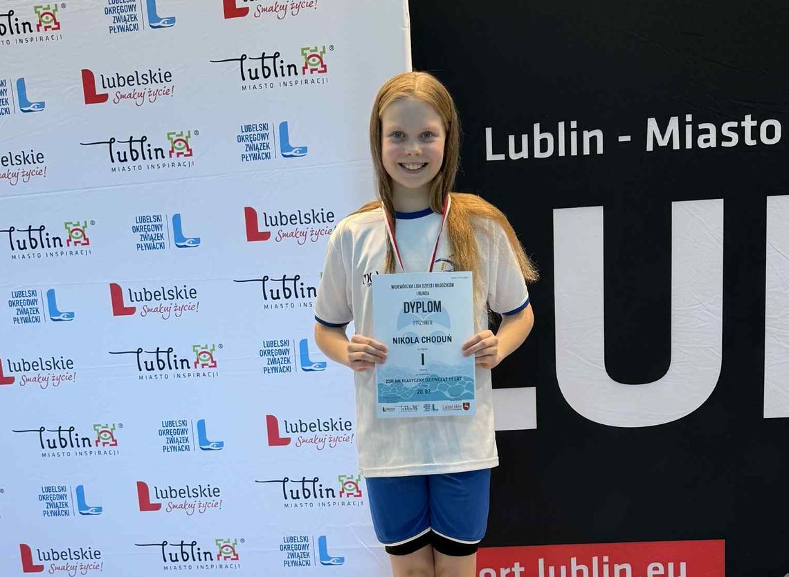 Nikola Choduń wróciła ze złotym medalem Nikola Choduń