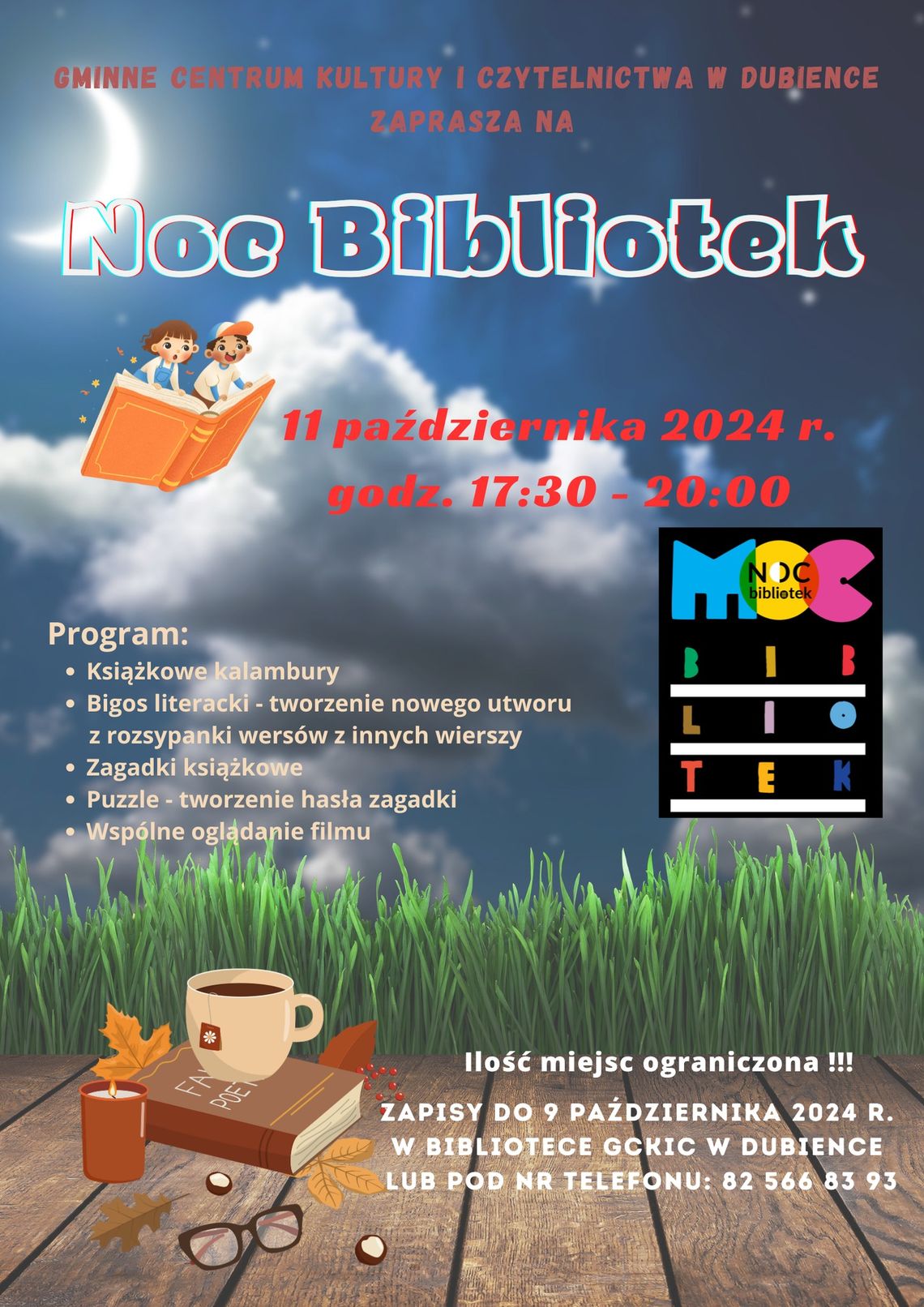 Noc Bibliotek w Dubience