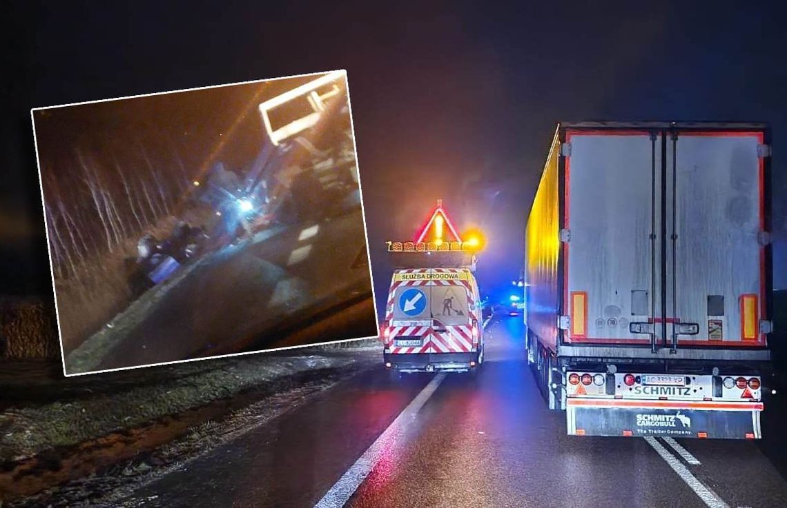 Nocne wypadki na trasie Chełm-Dorohusk. Jedna osoba zginęła