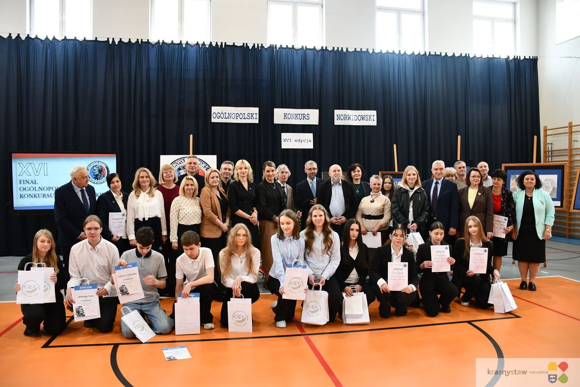 Norwid wciąż inspirujący. Wielki finał ogólnopolskiego konkursu w Krasnymstawie [GALERIA ZDJĘĆ]