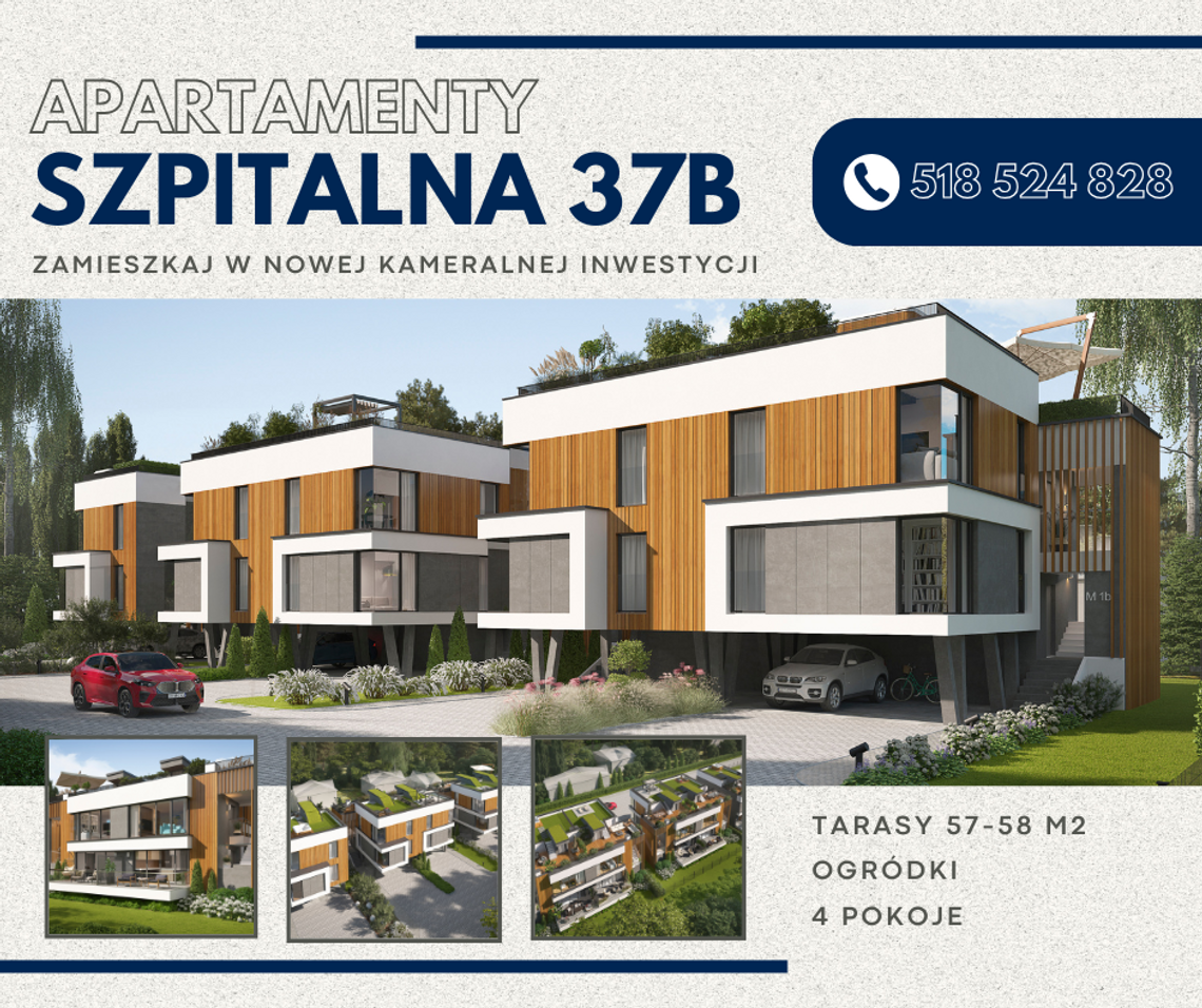 Nowa inwestycja w Chełmie: przestronne mieszkania z dużymi tarasami