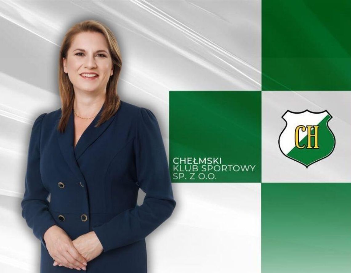 Nowa twarz Chełmskiego Klubu Sportowego. Prezesem została Kamila Grzywaczewska Nowa twarz Chełmskiego Klubu Sportowego. Prezesem została Kamila Grzywaczewska
