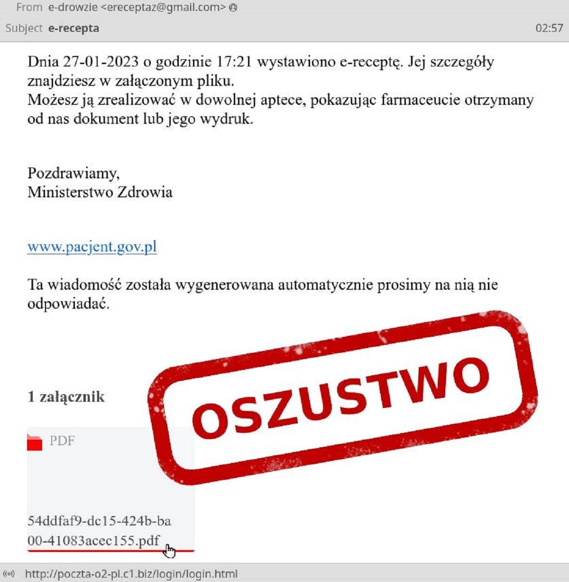 Nowe oszustwo "na e-receptę" zgłaszają nasi Czytelnicy. Zachowaj czujność, błąd może dużo kosztować!