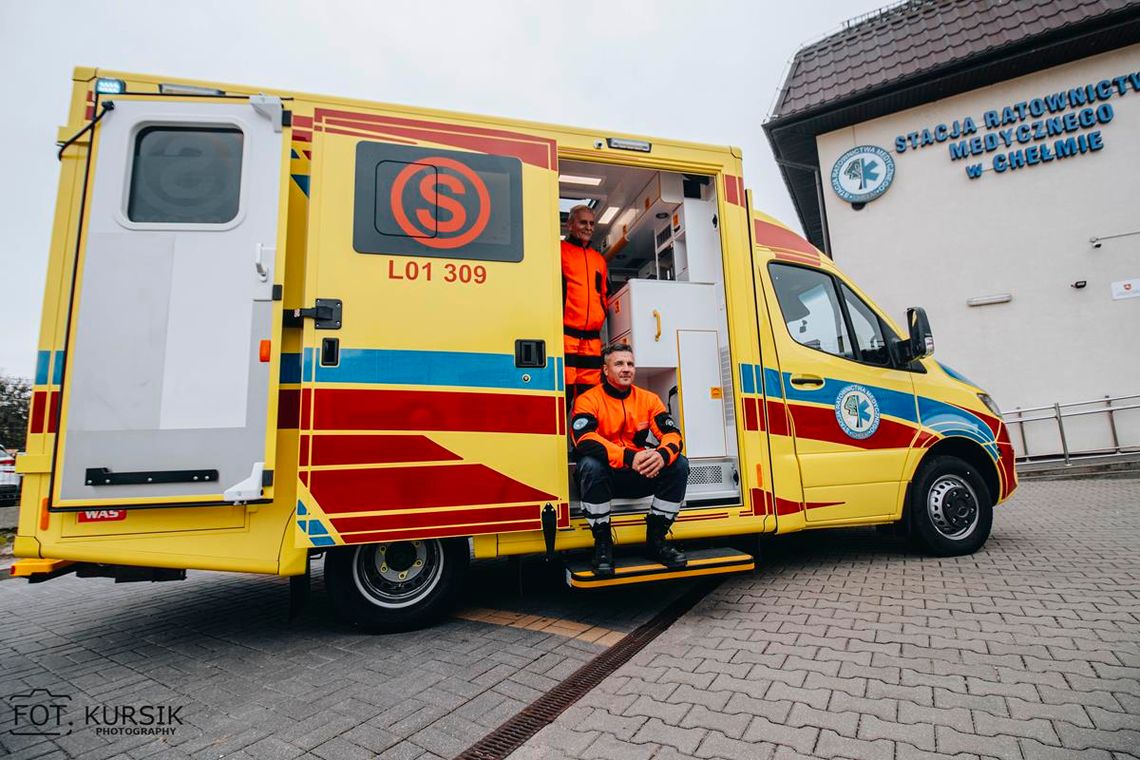 Nowoczesny ambulans chełmskich ratowników!