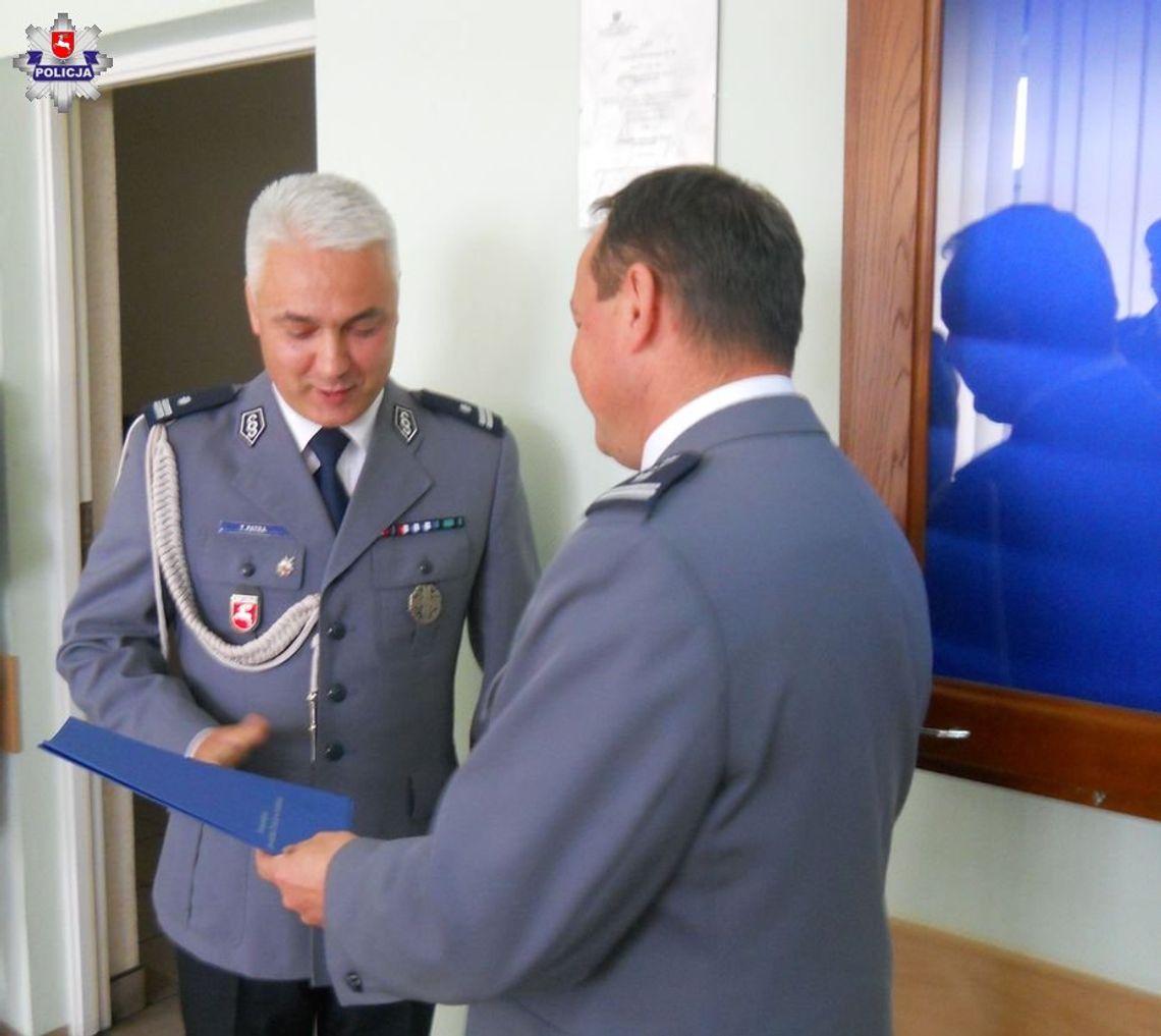 Nowy komendant policji we Włodawie