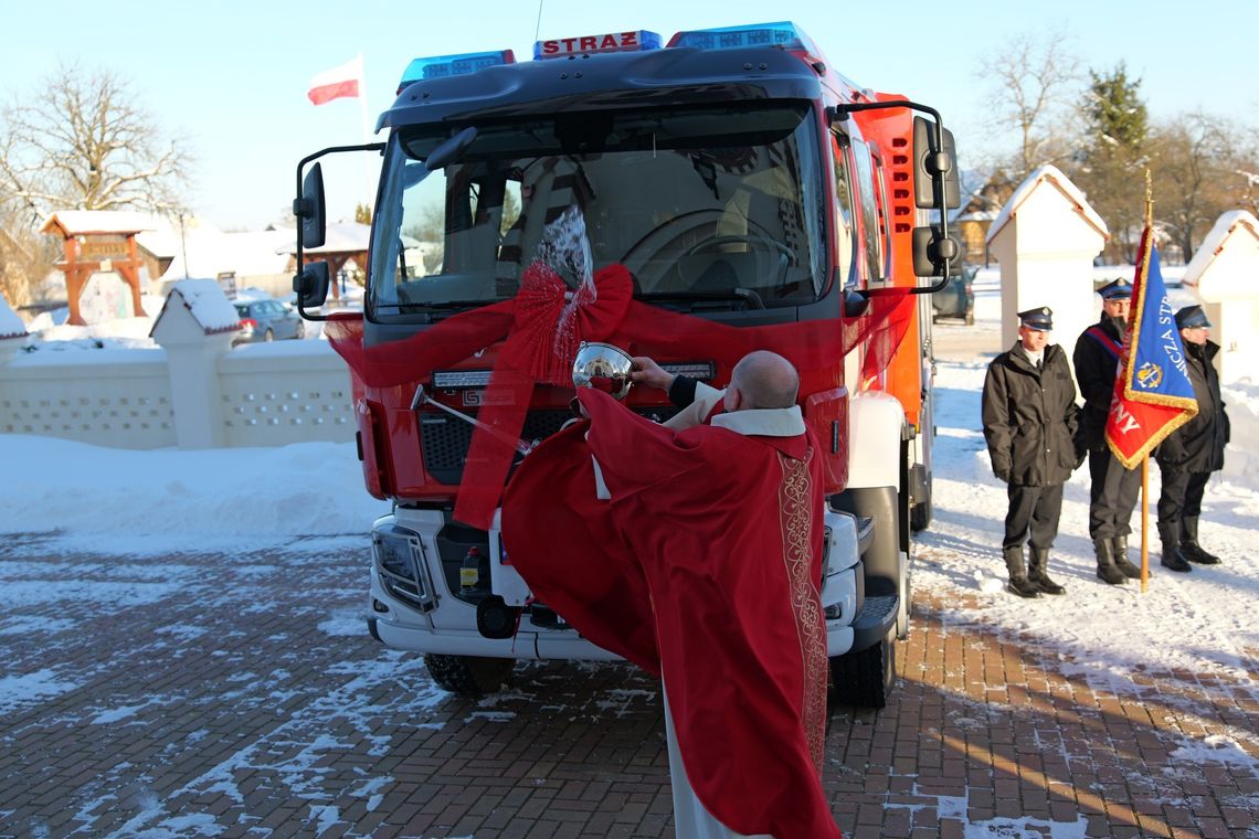 Gm. Włodawa. Nowy wóz dla ochotników z Różanki