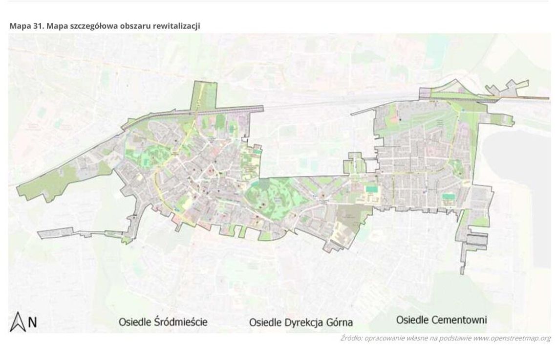 Osiedla: Śródmieście, Dyrekcja Górna i Cementowni z konkretnymi planami zmian