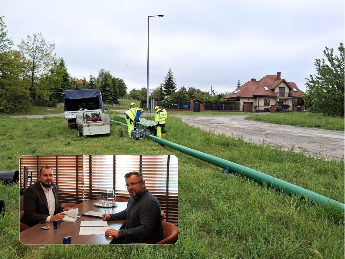 Osiedle Malowane w Chemie z nową siecią wodociągową i kanalizacją. MPGK podpisało kontrakt